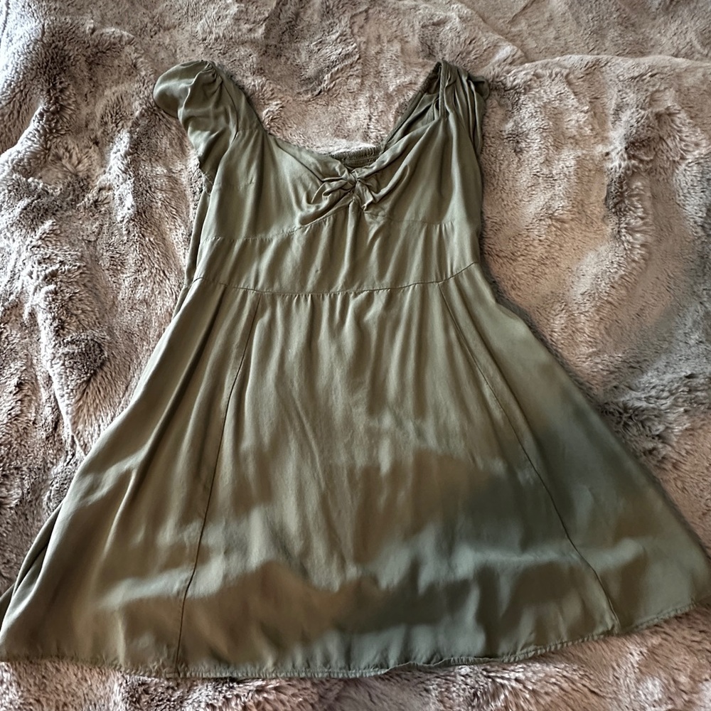 Abercrombie and fitch hunter green dress